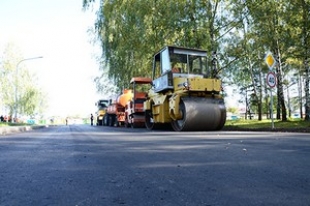 В Быхове активизировалось строительство дорожного полотна