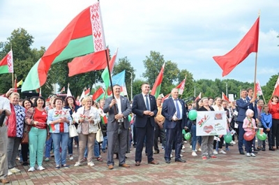 В Быхове в формате свободного микрофона прошел митинг-акция «За Беларусь»