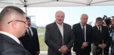 Лукашенко прибыл с рабочей поездкой в Ветковский район