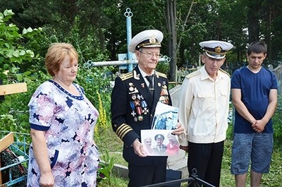 В Быхове установили памятник командиру 1210-го стрелкового полка, гвардии полковнику Петру Юзефовичу