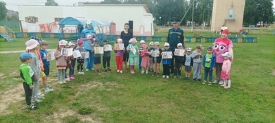 При учреждениях культуры Быховского района продолжают работу детские игровые площадки