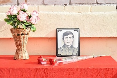 В ГУО «Средняя школа № 3 г. Быхова» открыли мемориальную доску памяти погибшему во время службы в Афганистане Николаю Москалькову