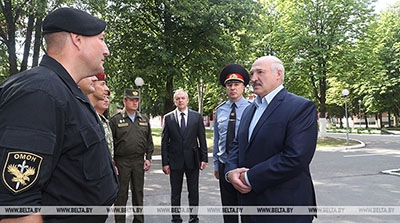 Лукашенко убежден в правильности курса на создание надежной системы нацбезопасности