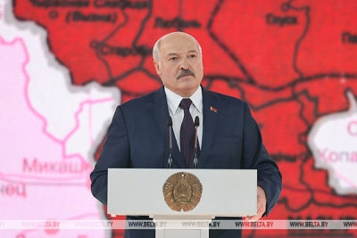 Лукашенко: белорусский народ формировался в единую нацию в немыслимых испытаниях