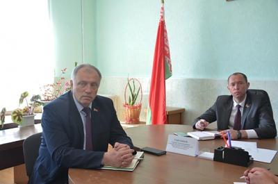 Быховский район посетил депутат Палаты представителей Национального собрания Республики Беларусь Сергей Сыранков