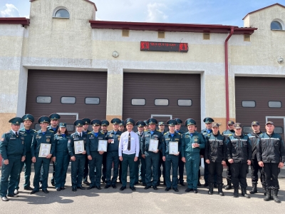 Провели торжественное собрание ко&nbsp;Дню пожарной службы. Быхов.