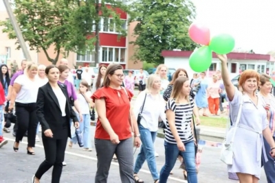 Торжественное шествие в честь Дня Независимости прошло в Быхове
