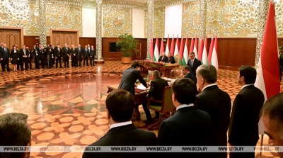 Беларусь и Таджикистан подписали дорожную карту на 2022-2026 годы и еще несколько важных документов