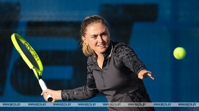 Белорусская теннисистка Александра Саснович победила на старте турнира в Дубае