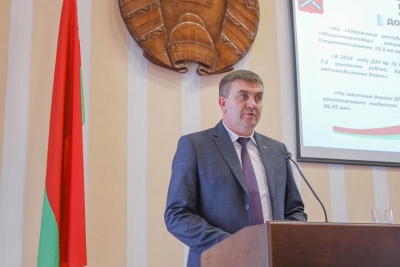 Председатель райисполкома Дмитрий Мартинович встретился с активом Быховского района