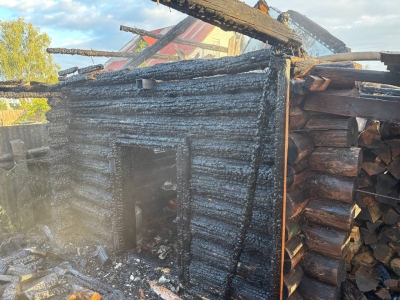 За выходные в Быховском районе сгорело 2 бани.