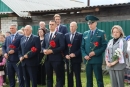 В деревне Красный Берег состоялось торжественное открытие отреставрированного памятного знака