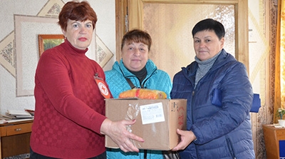Быховская районная организация БОКК продолжает оказывать помощь прибывающим гражданам Украины