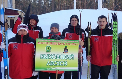 Команда ГЛХУ «Быховский лесхоз» стала победителем отраслевой зимней спартакиады среди работников лесного хозяйства Могилевского ГПЛХО