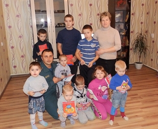 В Быхове спасатели посетили дом семейного типа