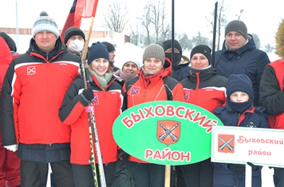 Быховчане приняли участие в спортивном празднике «Могилевская лыжная-2022»