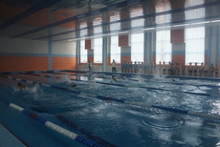 Герасименя провела мастер-класс в новом бассейне Быхова