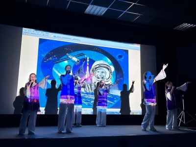 В кинотеатре «Родина» прошло тематическое мероприятие, посвященное Дню космонавтики «А звёзды стали ближе»