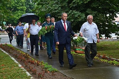 В Быхове почтили память жертв Великой Отечественной войны