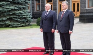 Встреча Лукашенко и Порошенко проходит в Киеве