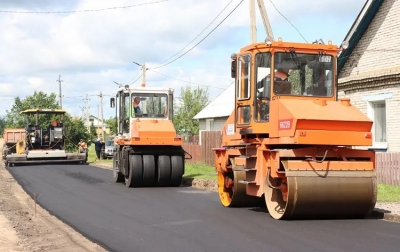 В Быхове по улице Смолячкова произведены работы по укладке нового асфальтобетона протяженностью 295 метров