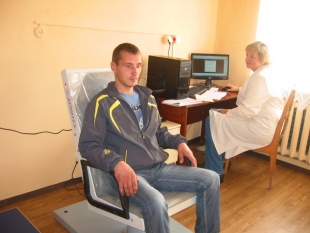 В Быховском районе в 2012 году на аппарате-счетчике излучения человека прошло обследование 7059 человек