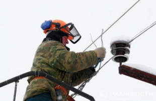 Электроснабжение восстановлено практически во всех пострадавших от стихии населенных пунктах Беларуси