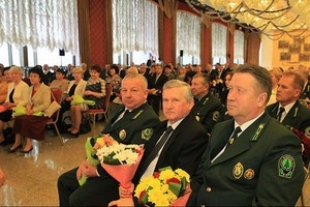 Директор Быховского лесхоза Виктор Кузнецов получил медаль «За трудовые заслуги»