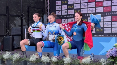 Белоруска Шестак стала чемпионкой Европы-U18 по велоспорту на треке