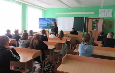 На базе средней школы №1 г.Быхова состоялся открытый диалог на тему «Вредные привычки и их влияние на здоровье человека»