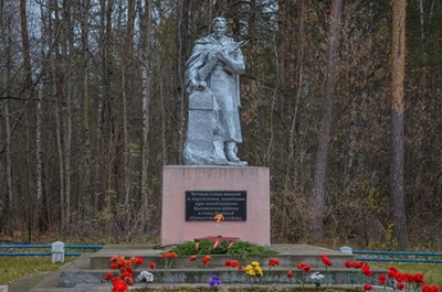 В деревне Ухлясть перезахоронили останки советских воинов