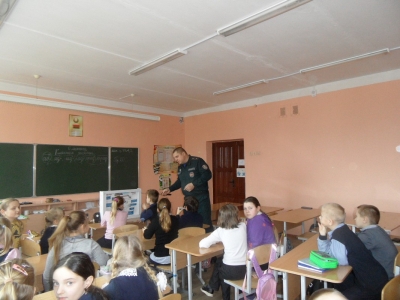 Про безопасность в школе. Быхов.