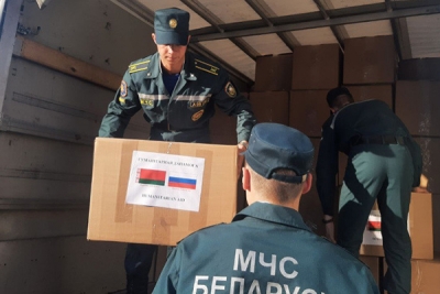 Беларусь отправила гуманитарную помощь Приморскому краю для борьбы с последствиями наводнения