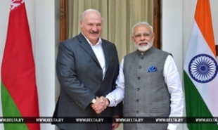 Ряд двусторонних договоренностей достигнут в ходе официального визита Лукашенко в Индию