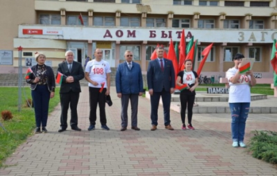 Легкоатлетический забег «За единую Беларусь» прошел на Быховщине